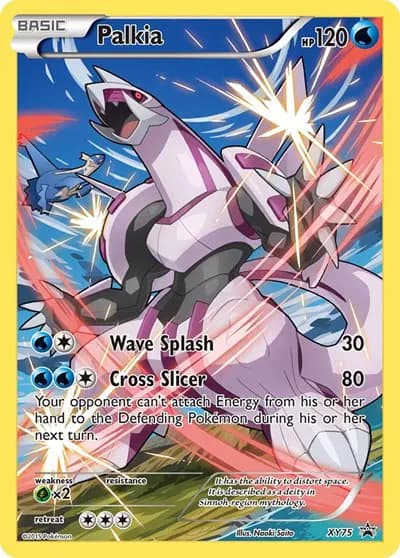 Palkia (Full Art Promo)  Pokemon card