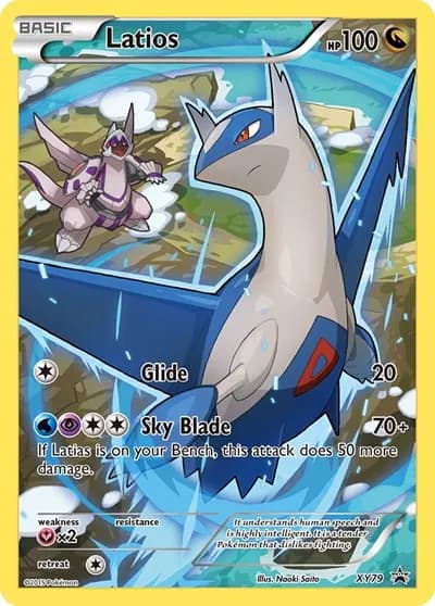 Latios (Full Art Promo) Pokemon card
