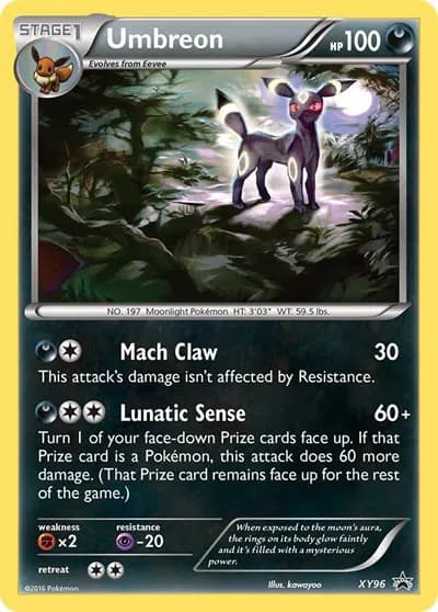 Umbreon Pokemon card
