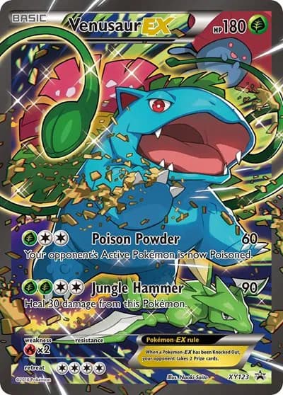 Venusaur EX   Pokemon card