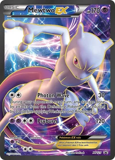 Mewtwo EX   Pokemon card