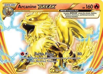 Arcanine BREAK   Pokemon card