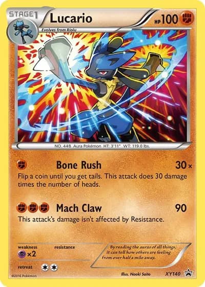 Lucario   Pokemon card