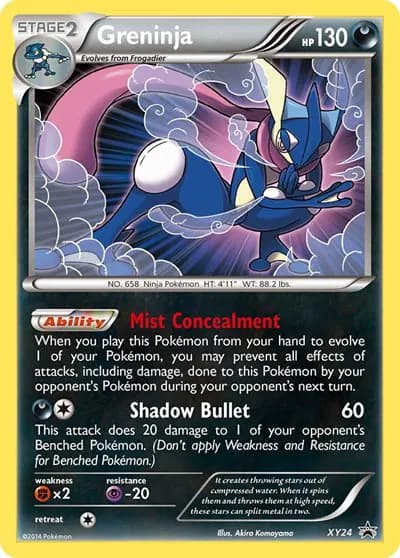 Greninja   Pokemon card