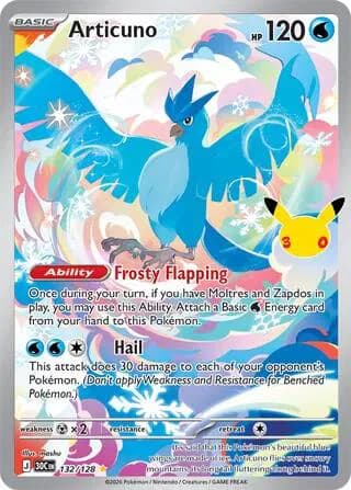 Articuno Pokemon card