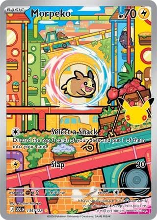 Morpeko Pokemon card