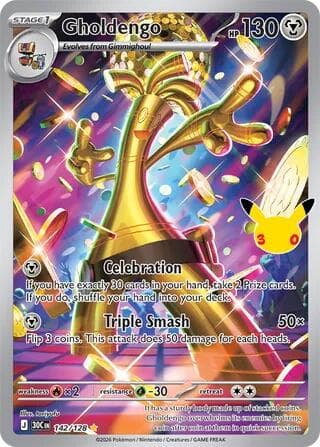 Gholdengo Pokemon card