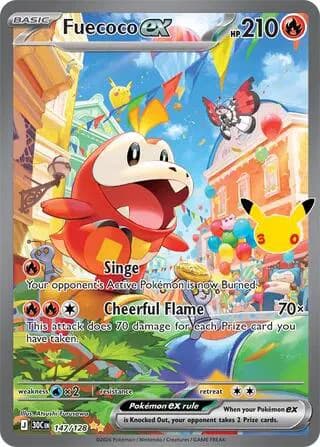 Fuecoco ex Pokemon card