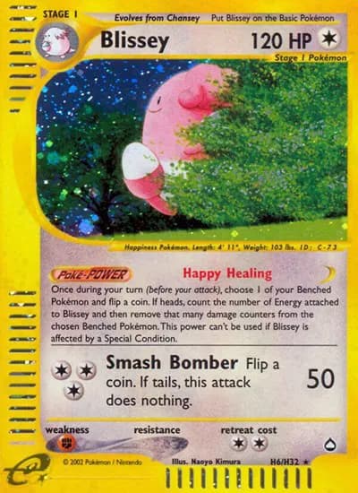 Blissey (H6) Pokemon card