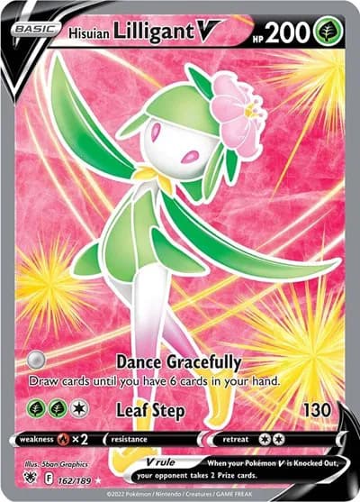 Hisuian Lilligant V (Full Art) Pokemon card