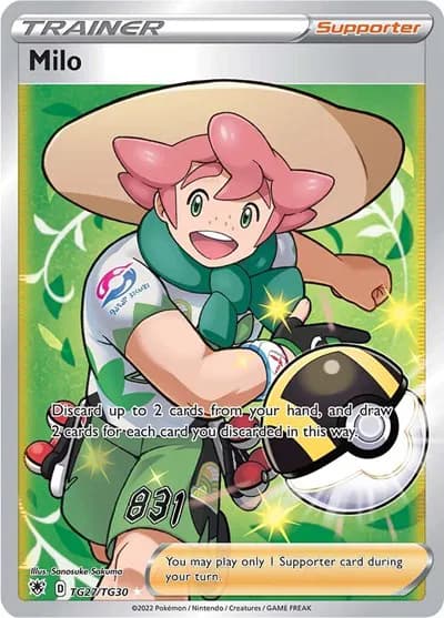 Milo Pokemon card