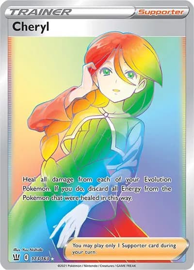 Cheryl (Secret) Pokemon card