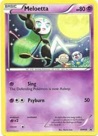Meloetta Pokemon card