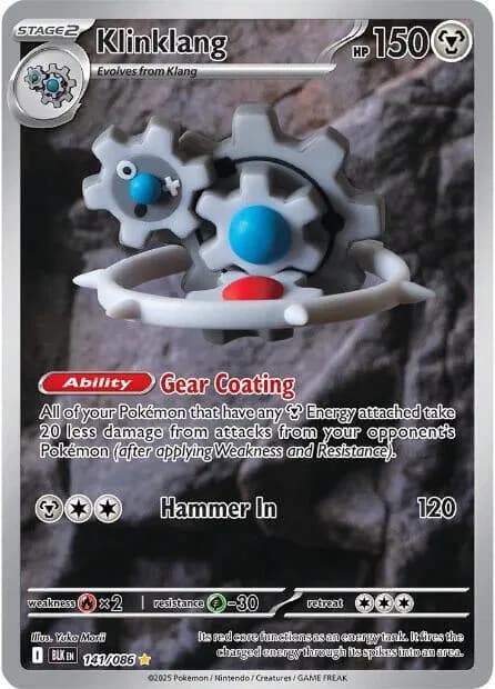 Klinklang Pokemon card