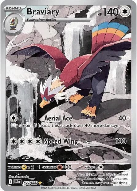 Braviary Pokemon card