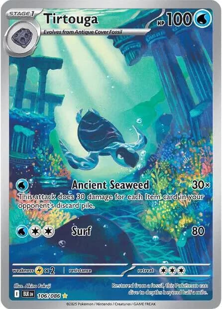 Tirtouga Pokemon card