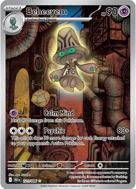 Beheeyem Pokemon card