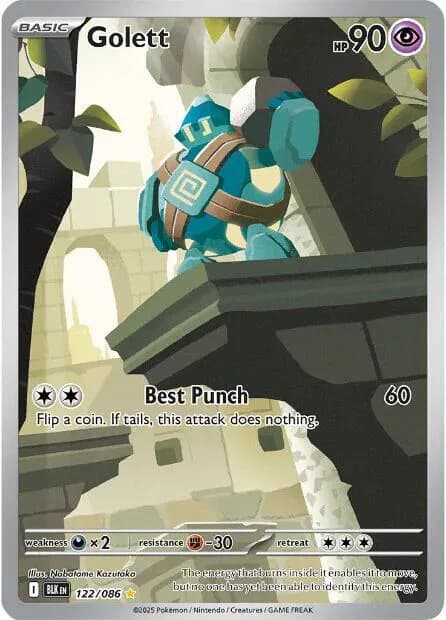 Golett Pokemon card