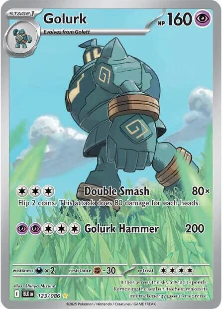 Golurk Pokemon card
