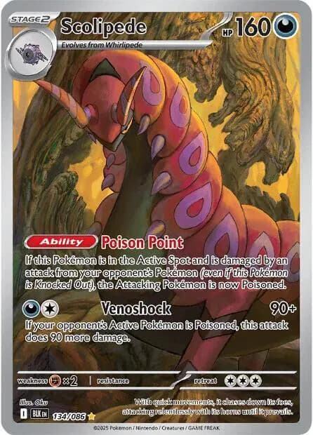 Scolipede Pokemon card