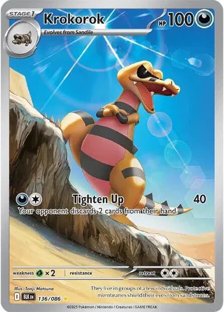 Krokorok Pokemon card