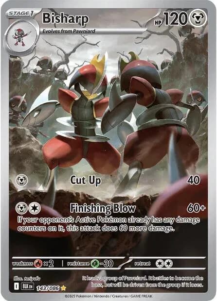 Bisharp Pokemon card