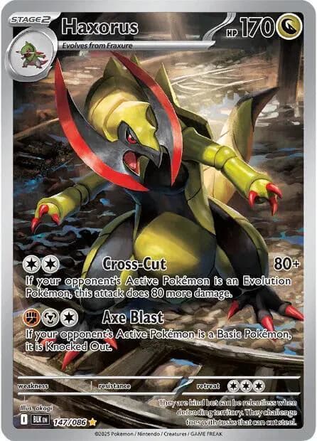 Haxorus Pokemon card