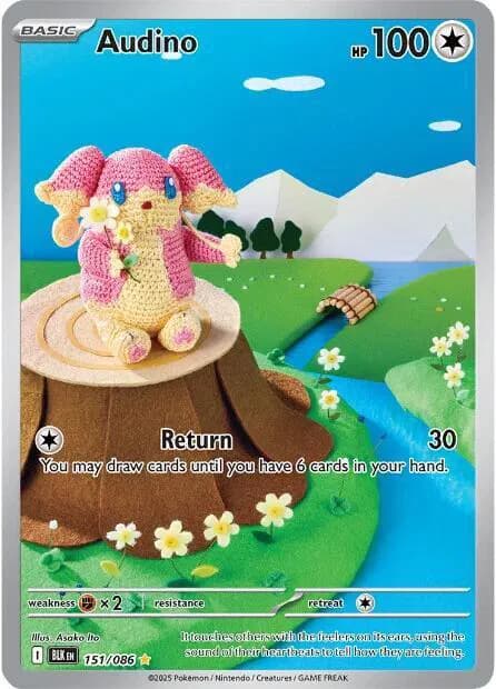 Audino Pokemon card