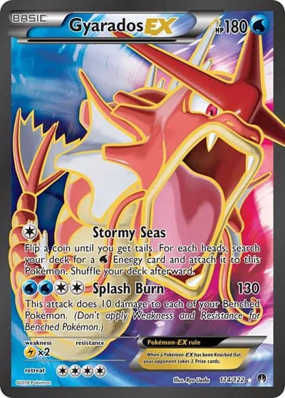 Gyarados EX (Full Art) Pokemon card
