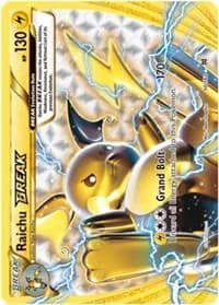 Raichu BREAK Pokemon card