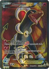 Houndoom EX (Full Art) Pokemon card