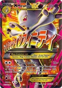 M Mewtwo EX (160 Full Art) Pokemon card