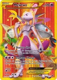 Mewtwo EX (164 Secret Full Art) Pokemon card