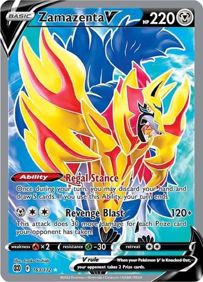 Zamazenta V (Full Art) Pokemon card