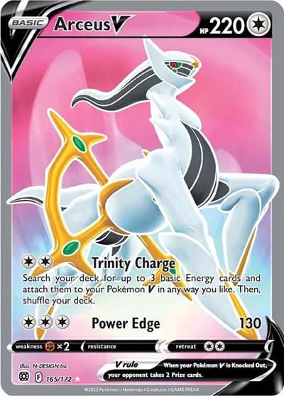 Arceus V (Full Art) Pokemon card