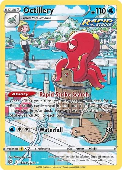 Octillery Pokemon card