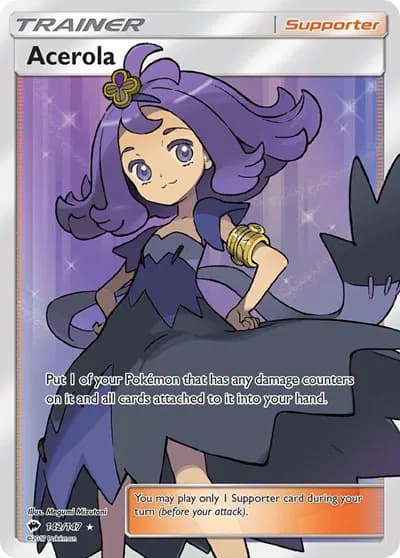 Acerola (Full Art) Pokemon card