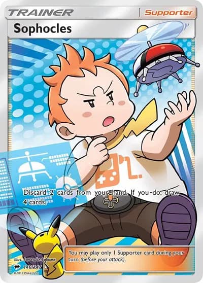 Sophocles (Full Art) Pokemon card