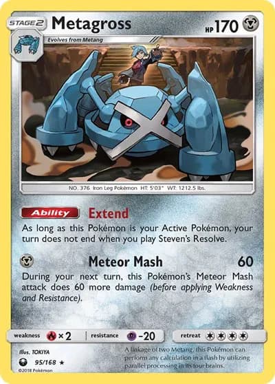 Metagross Pokemon card