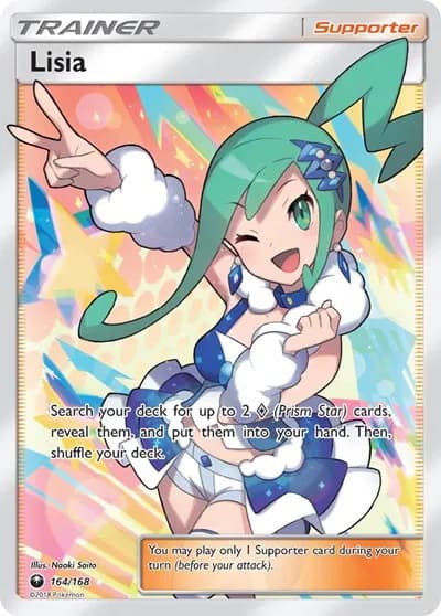 Lisia (Full Art) Pokemon card