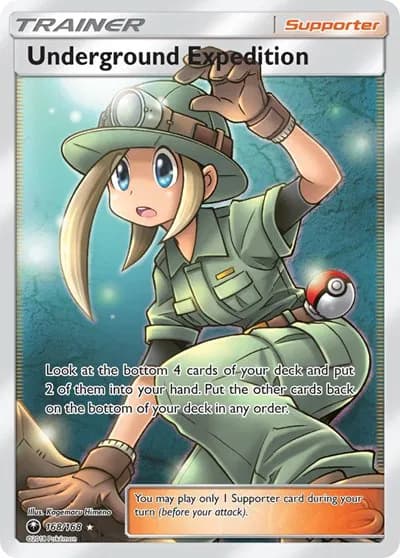 Underground Expedition (Full Art) Pokemon card