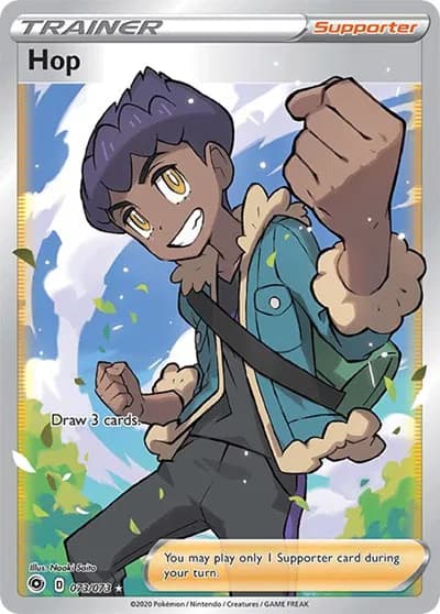 Hop (Full Art) Pokemon card