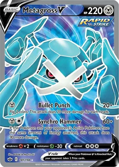 Metagross V (Full Art) Pokemon card