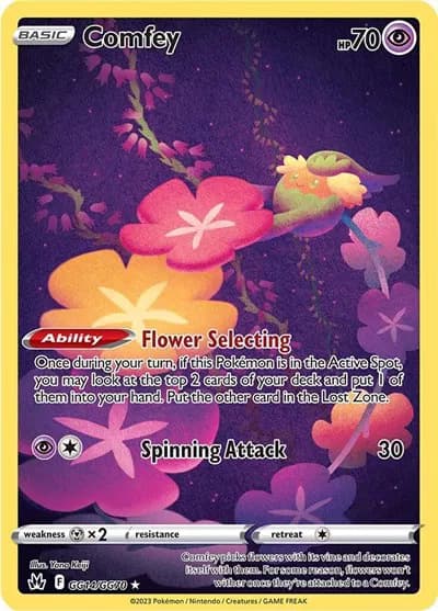 Comfey Pokemon card