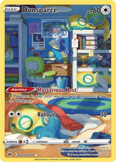 Dunsparce Pokemon card