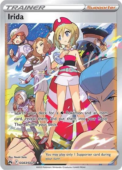 Irida Pokemon card