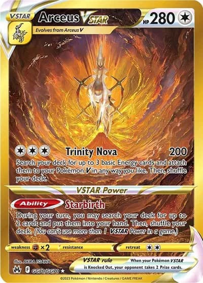 Arceus VSTAR (Secret) Pokemon card