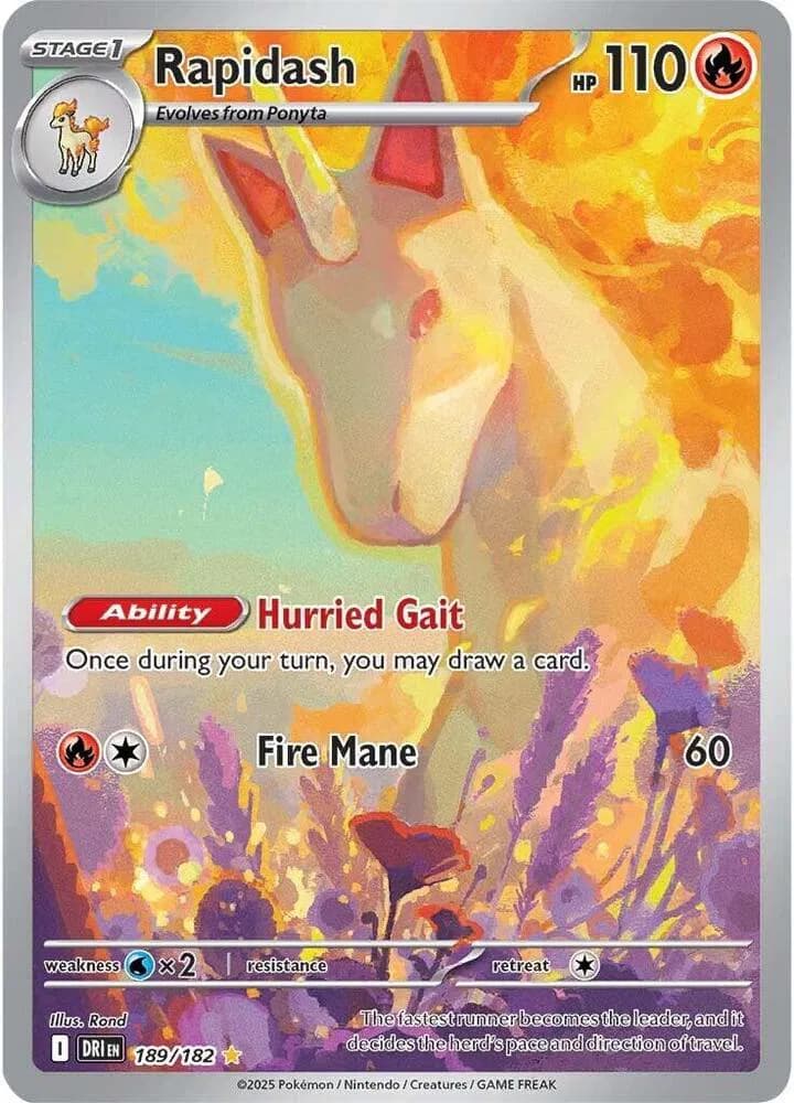 Rapidash Pokemon card