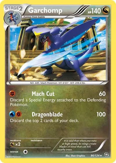 Garchomp (90) Pokemon card