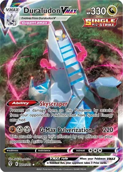 Duraludon VMAX (Alternate Art Secret) Pokemon card